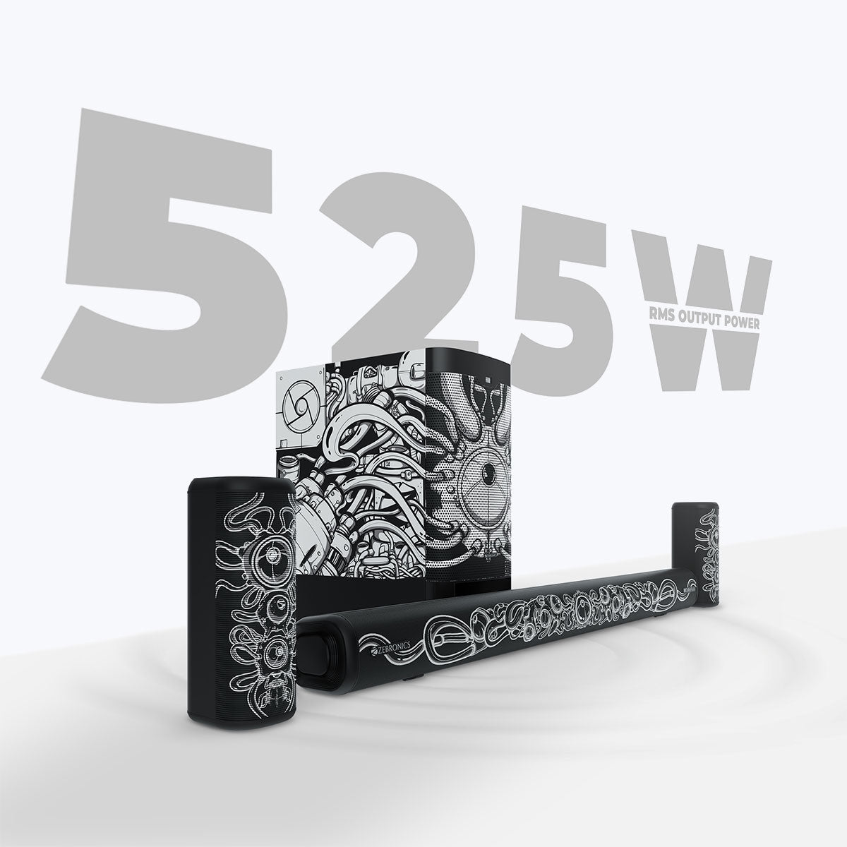 Zeb Juke Bar 9400 Pro Dolby 5.1 (Santanu Edition)