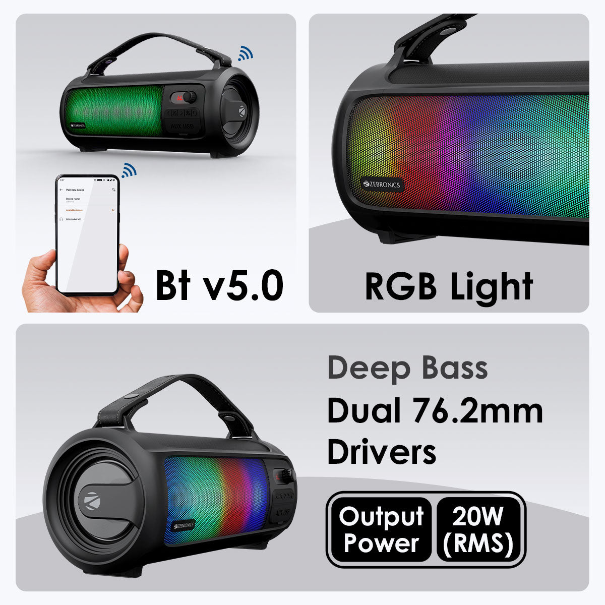 Zeb Rocket 500 with Light