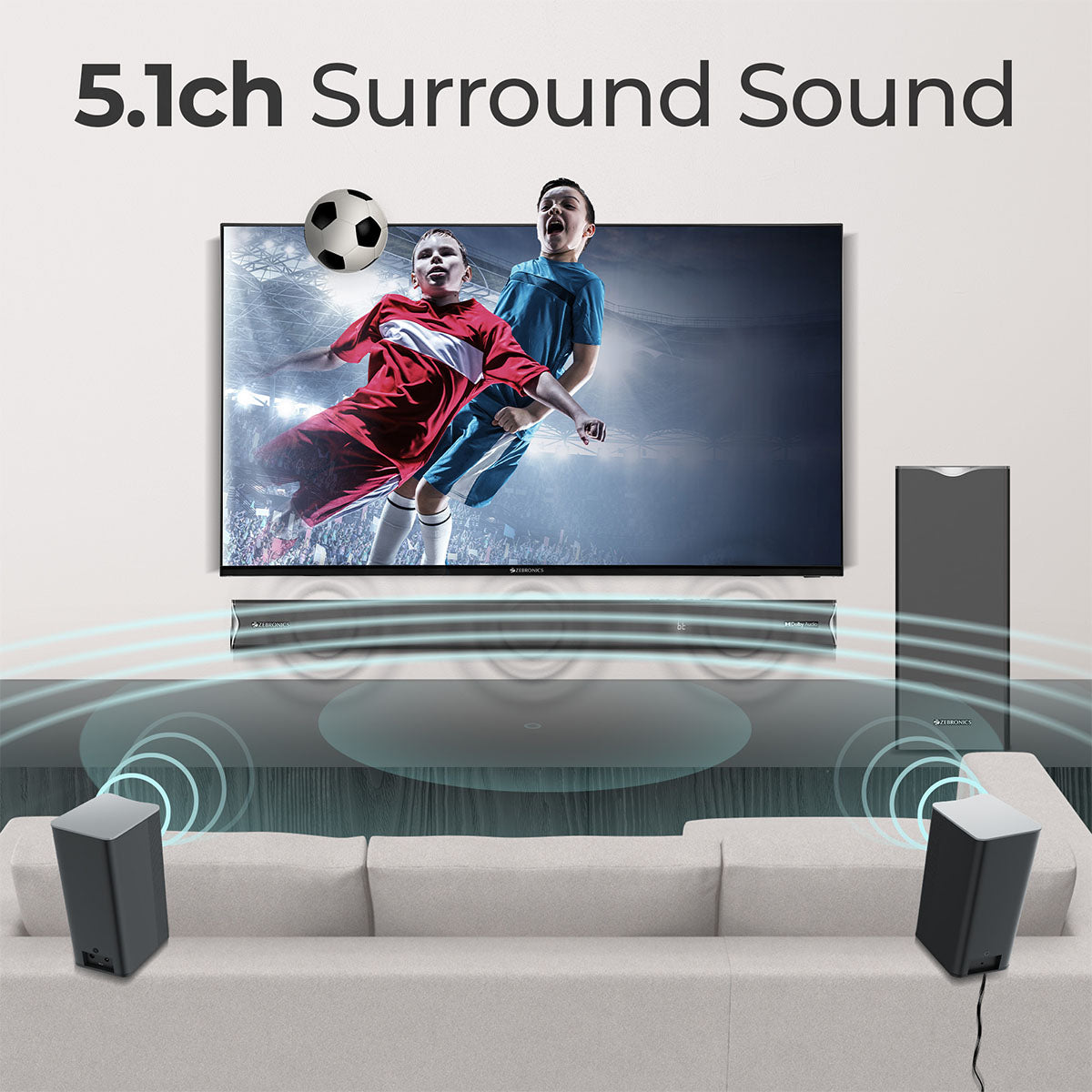 Zeb Juke Bar 9520 WS Pro Dolby 5.1